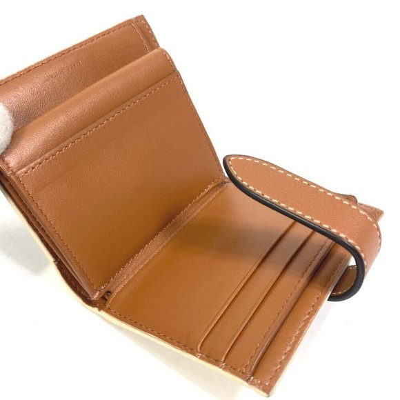 Authentic CELINE Macadam Triomphe Wallet Folded wallet PVC/Leather - Picture 10 of 12